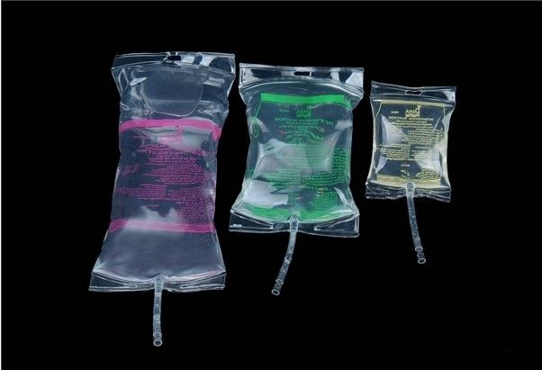 50ml - 3000ml使い捨て可能な医学等級ポリ塩化ビニールの静脈内の注入袋